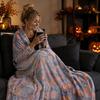 Halloween Couch Throw Blanket for Sofa - Soft Cozy Decorative Blanket for Living Room Bedroom (S128)