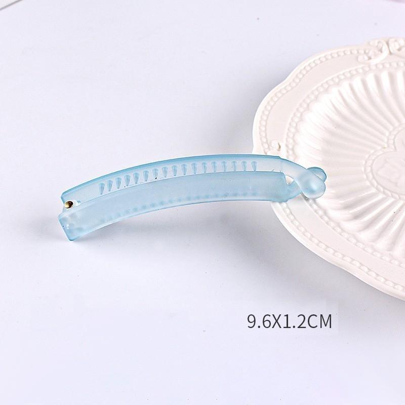 Neue Farbe Pan Haar Banane Clip Licht Luxus Stein High-End-Mode Pferdeschwanz Clip Haarschmuck Haarnadel