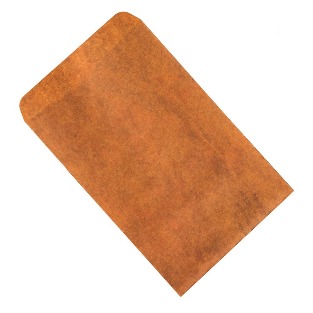 10Pcs Smooth Writing Kraft Envelopes Retro Letter Pattern Brown Storage Envelopes for Postcards Photos Gift Cards Checks