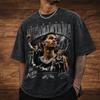 SÄLLSYNT WEMBY Victor Wembanyama SPURS Vintage Stil Mineraltvätt Rymlig Unisex T-shirt