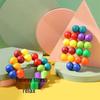 Colorful 3D Gravity Puzzle Ball - Magic Cube Decompression Toy