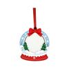 Christmas Wooden Photo Hanging Ornament for Holiday Tree and Wall Decor