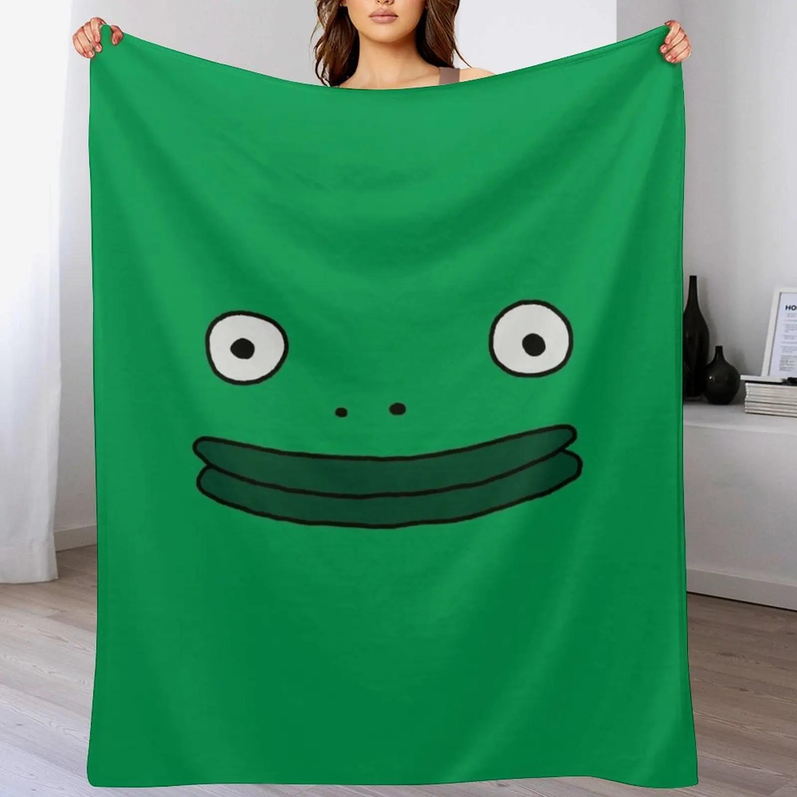 Mr Frog Throw Blanket Cozy Throw Blanket Birthday Gift for Him Her 102x76cm(40x30in)