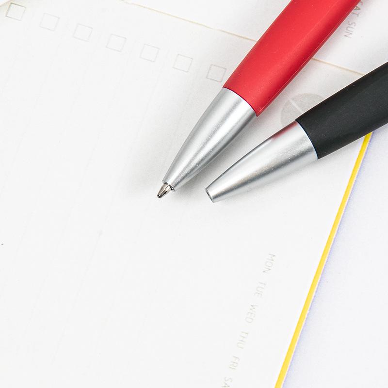 Business Gift Colored Spray Ballpoint Pen with Logo for Advertising, Hotels, and Meetings