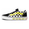 SpongeBob SquarePants X Vans Old Skool Kids Off The Wall Kids Sneakers Black White Yellow VN000W9T9EK