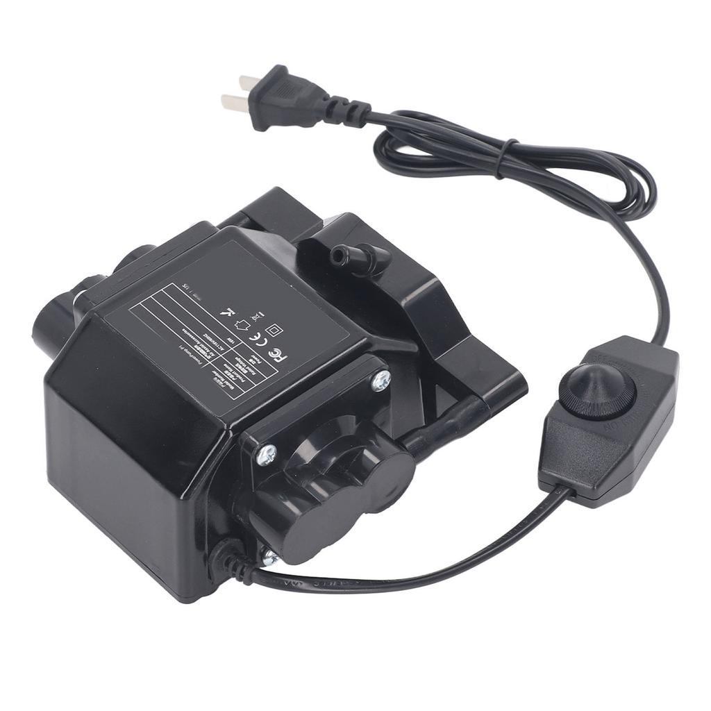 Luftunterstützungspumpe Einstellbarer Luftstrom Geräuscharmes Luftunterstützungskit für Lasergravur-Schneidmaschine