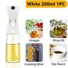 200/300ml Oil Sprayer Bottle 1PC Kitchen Cooking Oil Dispenser Fitness Fat Loss Camping BBQ Vinegar Sauce Sprayer Bottle