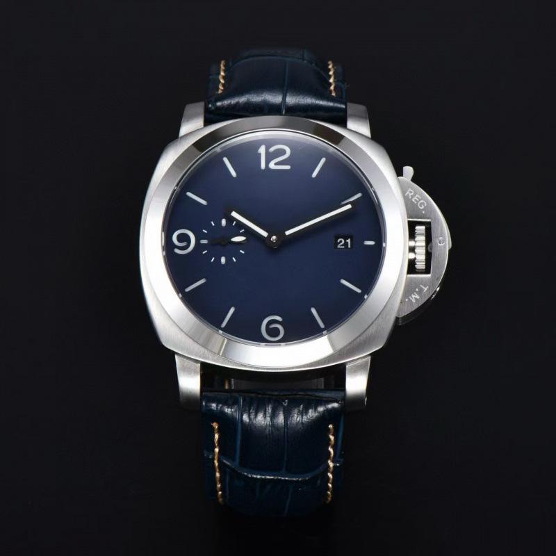 Men's Luxury Carbon Fiber Sports Watch - Sea Buckthorn Dial, Lumino Series, Fully Automatic Mechanical