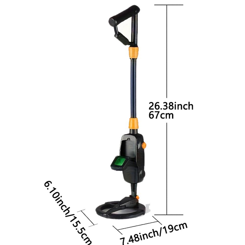 MD1008A Handheld metal Gold detector pointer, treasure underground metal detector, Tracker Finder with waterproof search coil