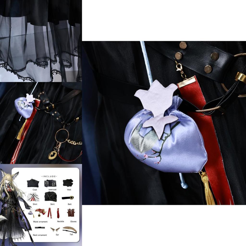 Cosplay Costume Full Set With Wig And Shoes For Anime Roleplay Characters Included