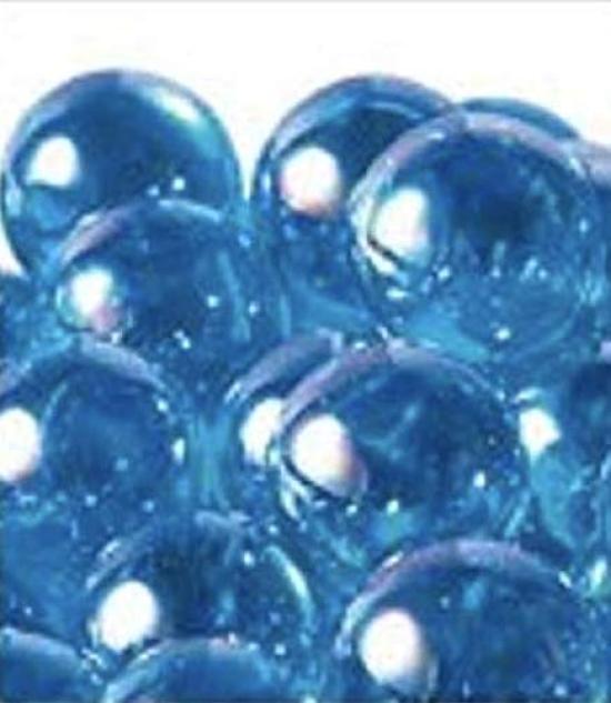 Matsuno Hobby Marbles, Glass Balls, Made In Japan, 17mm, Aurora Light Cobalt, 1 Bag (260 Pieces) O9045