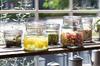 ADERIA Rock Eat Storage Gift Made in Glass Airtight Storage Container for Coffee H7573 Container, 750ml, Boxed, Italy, Canister, Condiments, Beans,