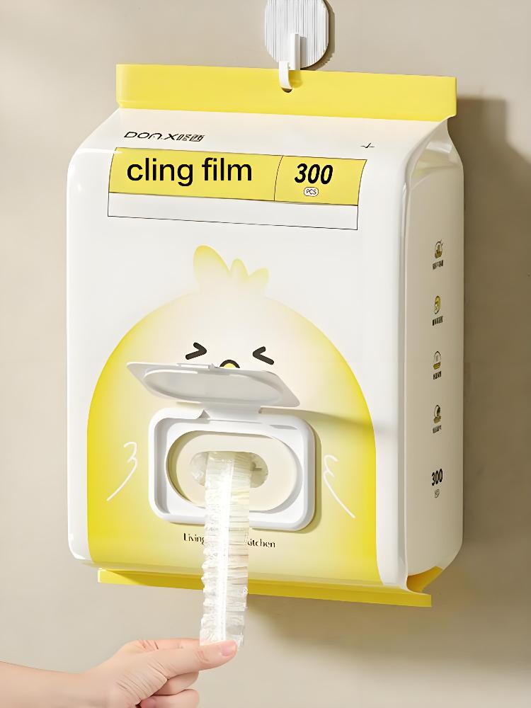 Jednorázový přilnavý obal, multifunkční potravinářský PE talíře, lednička, uchovávání čerstvosti, domácnost prachotěsný