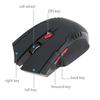 2.4G Wireless Business Gaming Mouse Mice Portable 2400DPI Adjustable Optical for PC Laptop Desktop