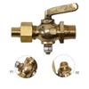 Brass Petcock Car Fuel Valve Fuel Tap Valve Fuel Delivery Accessories G1 4 Switch Rotation For Vintage Motorcycles