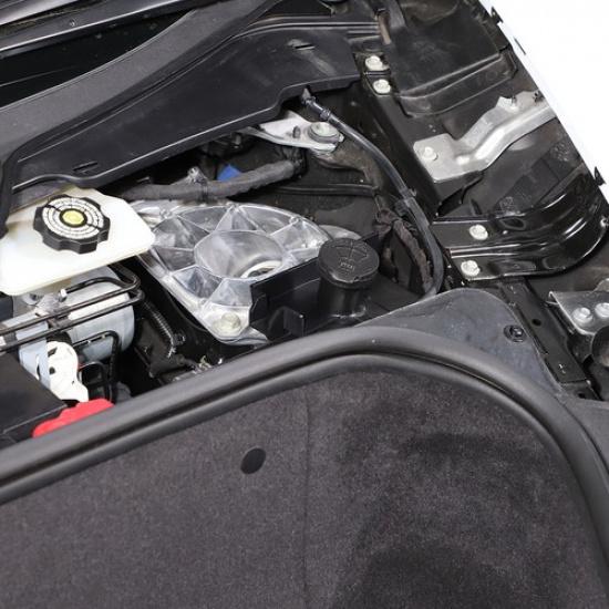 Black ABS Hood Water Rian Wiper guide Box Fit For Corvette C8 -25