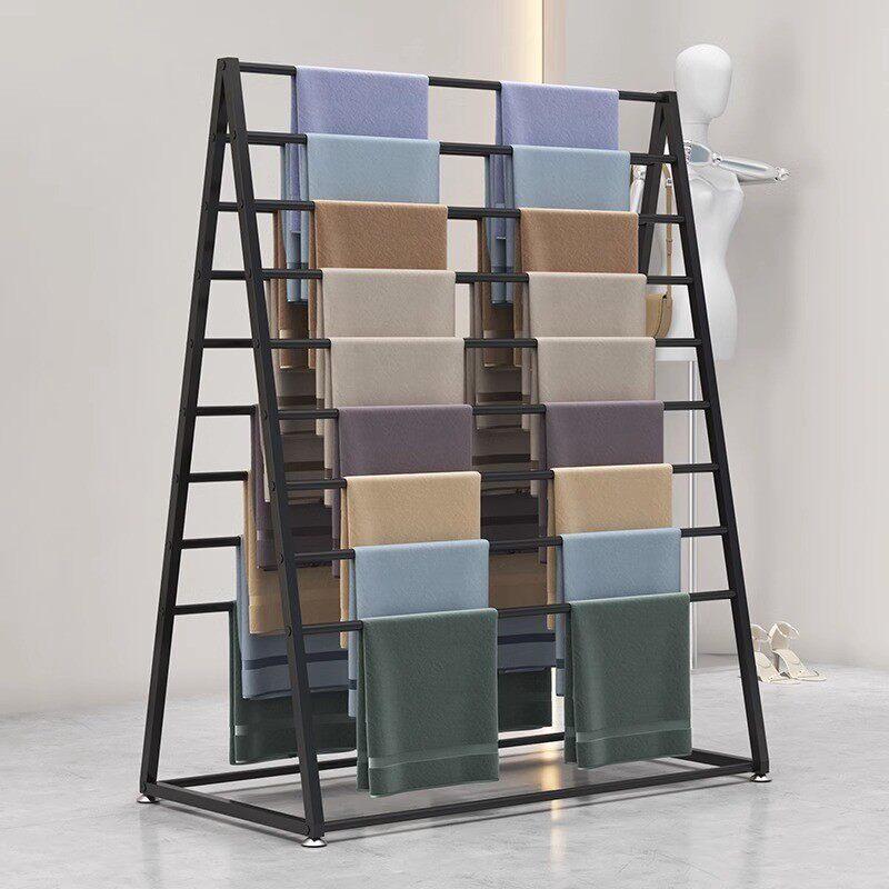 Floor Scarf Display Rack