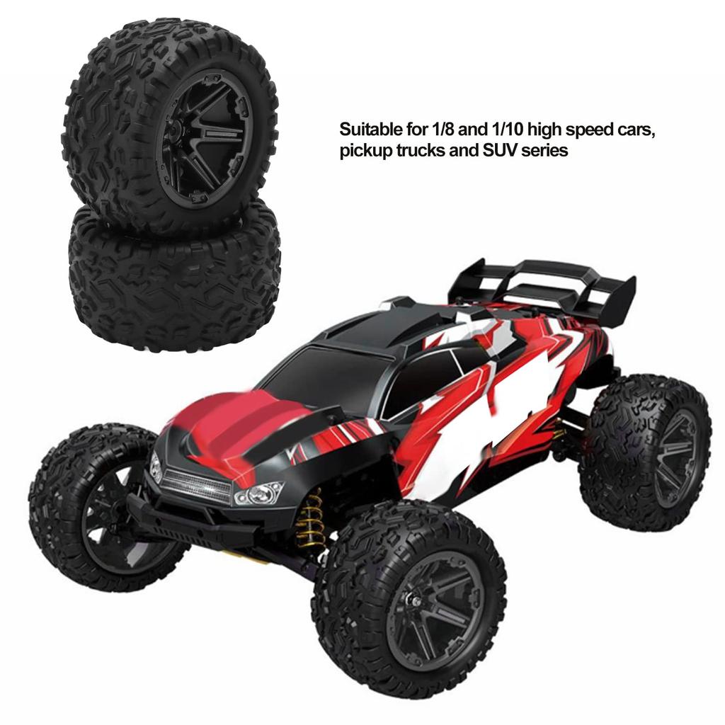 Rubber Tires for 18 and 110 Scale RC Cars, Including High-speed Off-road Cars, Drift Cars, Rally Cars, and Mini 4WD Racing Cars.
