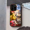 Animals Italian Brainrot Phone Case For IPhone 17 Air 16 E Pro Max 15 14 13 Mini 12 Pro 11 Max Plus Black Glass Cover
