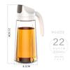 300/600/630ML Kitchen Glass Oil Bottle Dispenser Automatic Opening Closing Bottles For Oil And Vinegar Honey Olive Oil Container