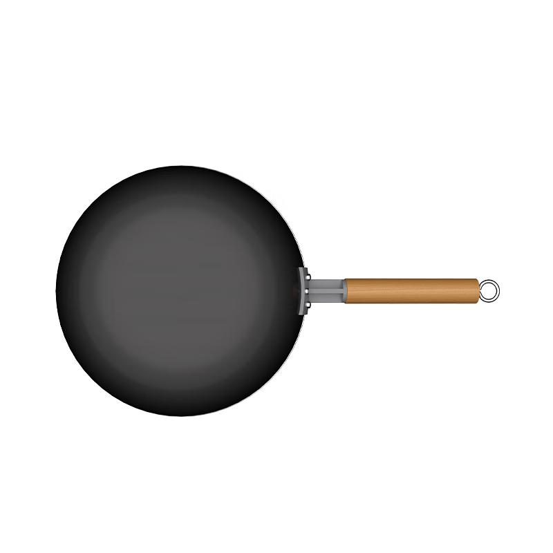 Sanhe Stainless Hammered Iron Wok