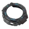 Plastic Protector Cover Case for     Watch   Bumper Protective   Frame(Black    White Word )