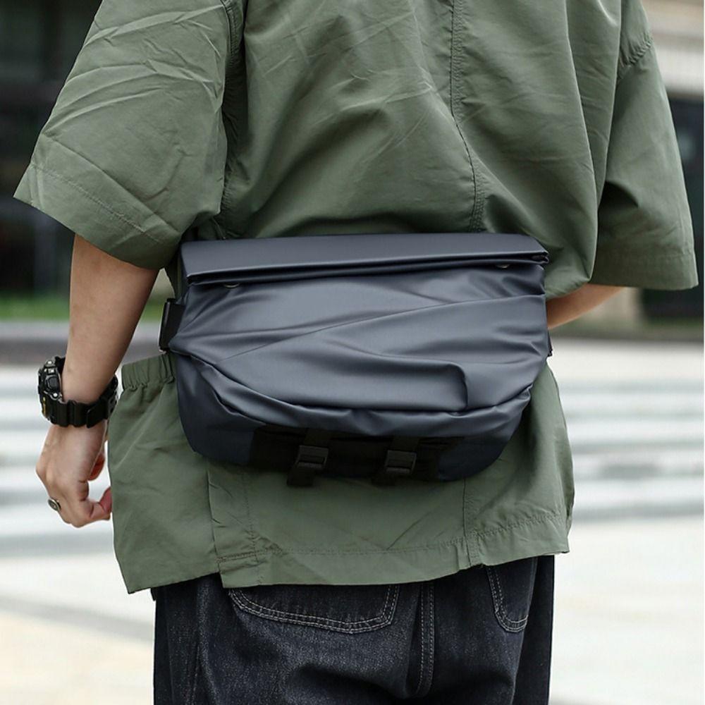 Waterproof Oxford Cloth Bag Men Korean Crossbody Bag Simple Shoulder Bag  Male