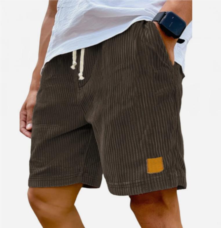 

Men s Retro Corduroy Casual Shorts Men Fashion Solid Sweatpants Harajuku Corduroy Short Pants Men Clothing Roupas XS