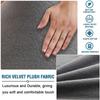 Stretch Elastic Velvet 2 Piece Universal Computer Chair Seat Cover Rotating Office Chair Slipcover