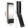 1 Pc Safety Door Stopper Stainless Steel Strong Suction Wall Protectors Hidden Mute Anti Collision Floor Holder for Home Hotel