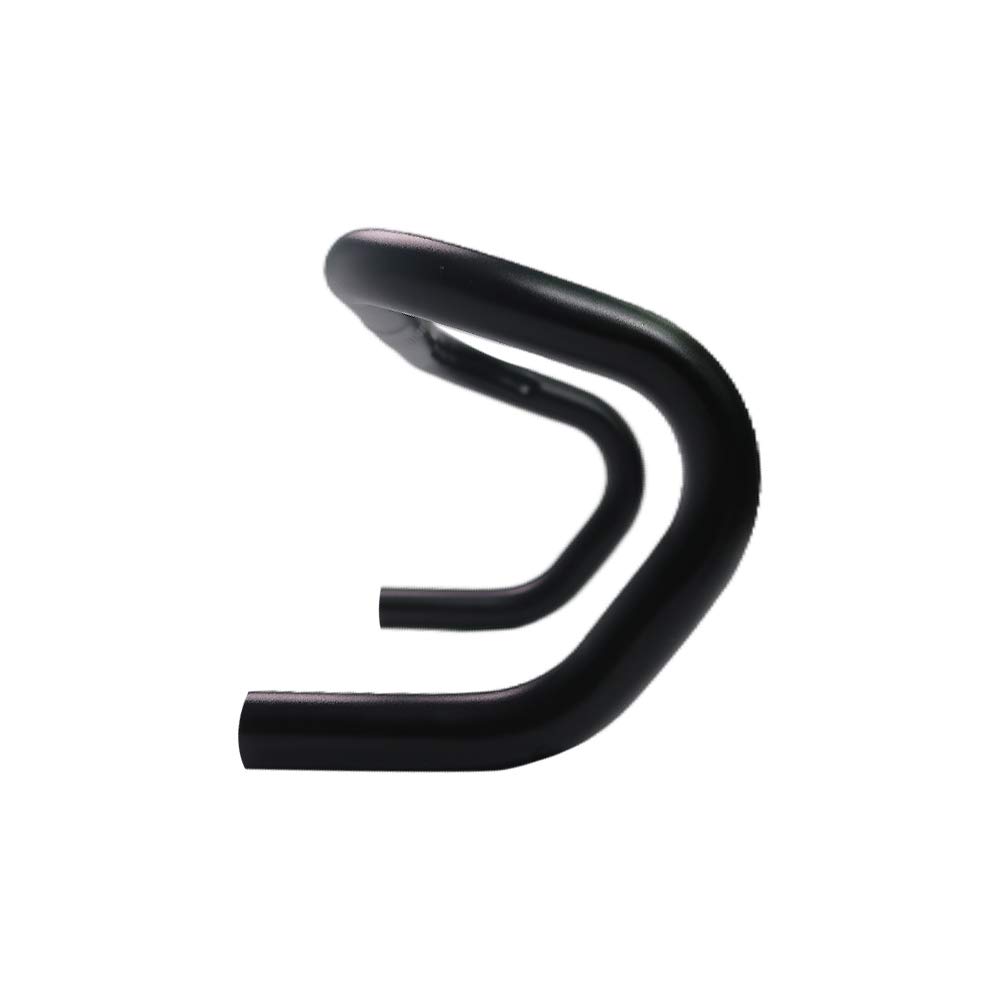 UPANBIKE Bike Drop Handlebars 420mm Bicycle Handlebars Drop Bars Curved Aluminum Alloy Handlebars for Road Bikes and Fixed Gear Bikes 25.4mm