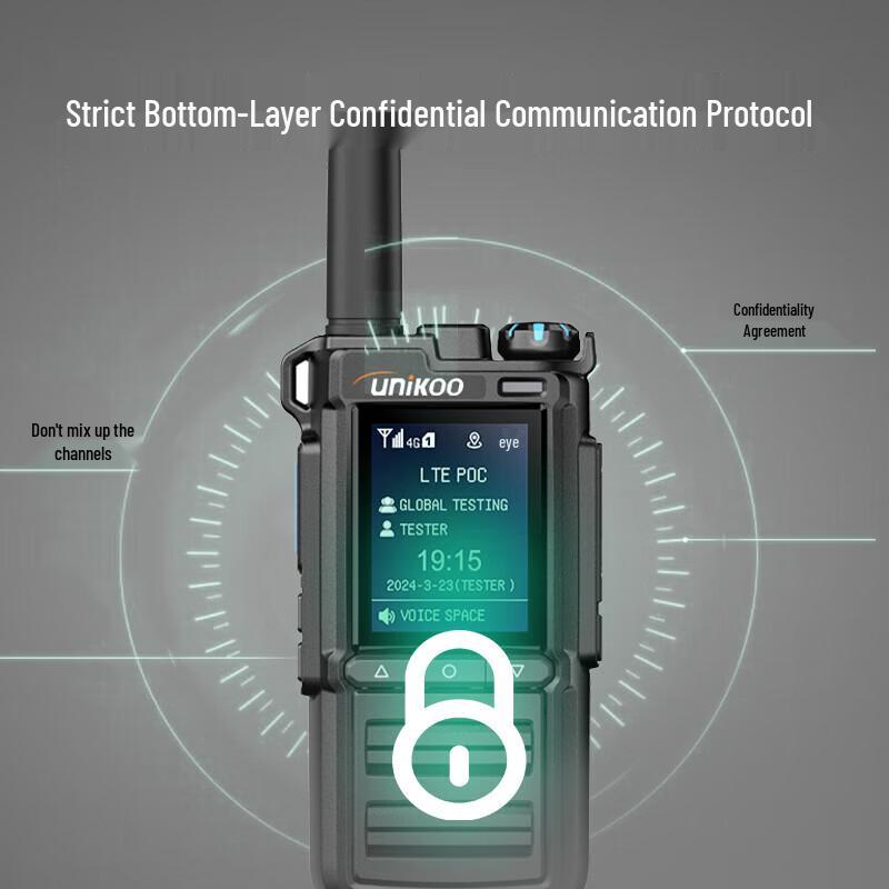 UNIKOO 4G/5G Unlimited Range Walkie-Talkie (CN version)