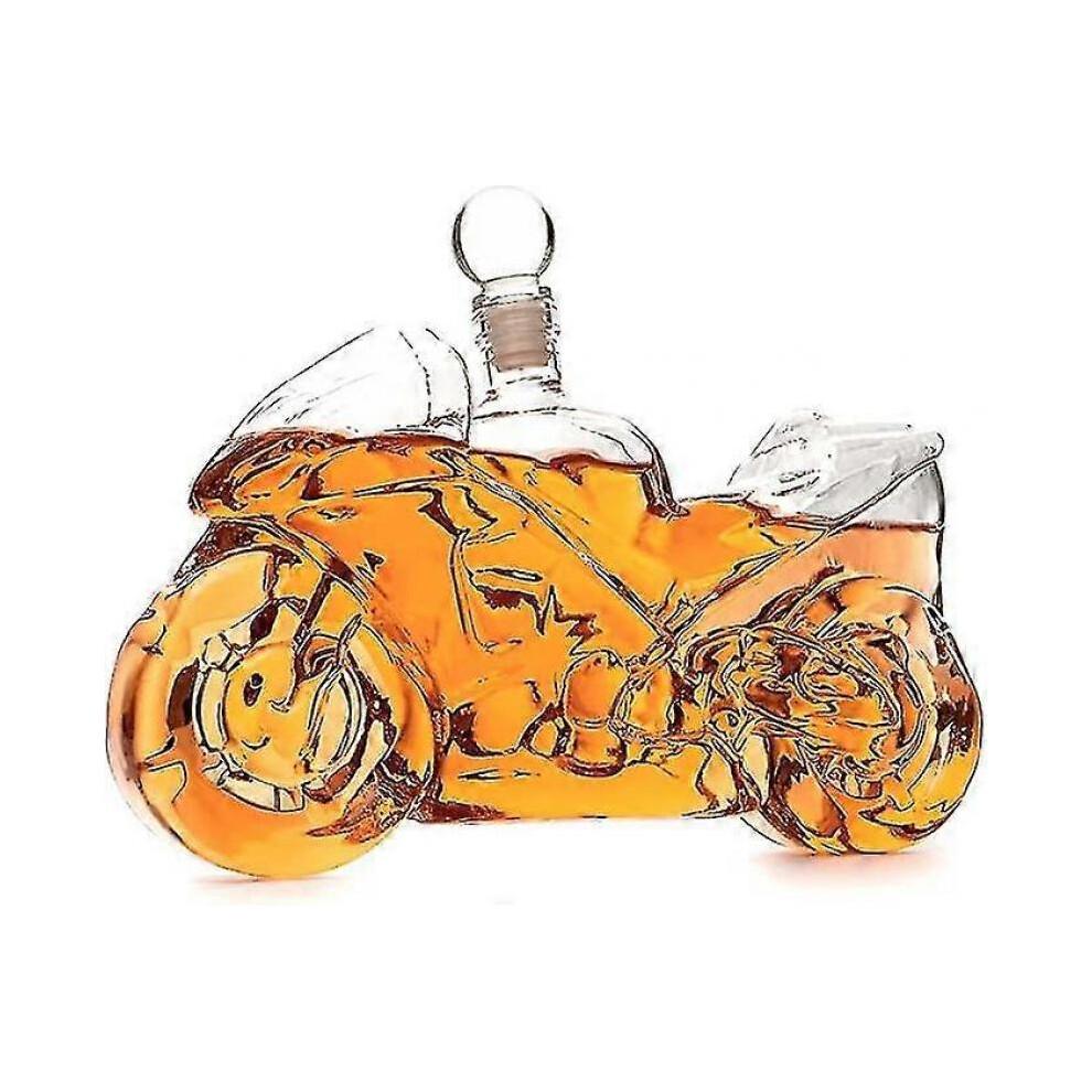 Motorbike Motorcycle Gift Decanter for Wine Whiskey 750ml By The Wine Savant, Whiskey Gifts, Motorcycle Gifts, Sport Bike Gifts, Hell Ghost Harley-d