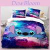 Adorável Conjunto de Cama Desenho Animado 3D Lilo Stitch Para o Quarto do Seu Pequeno