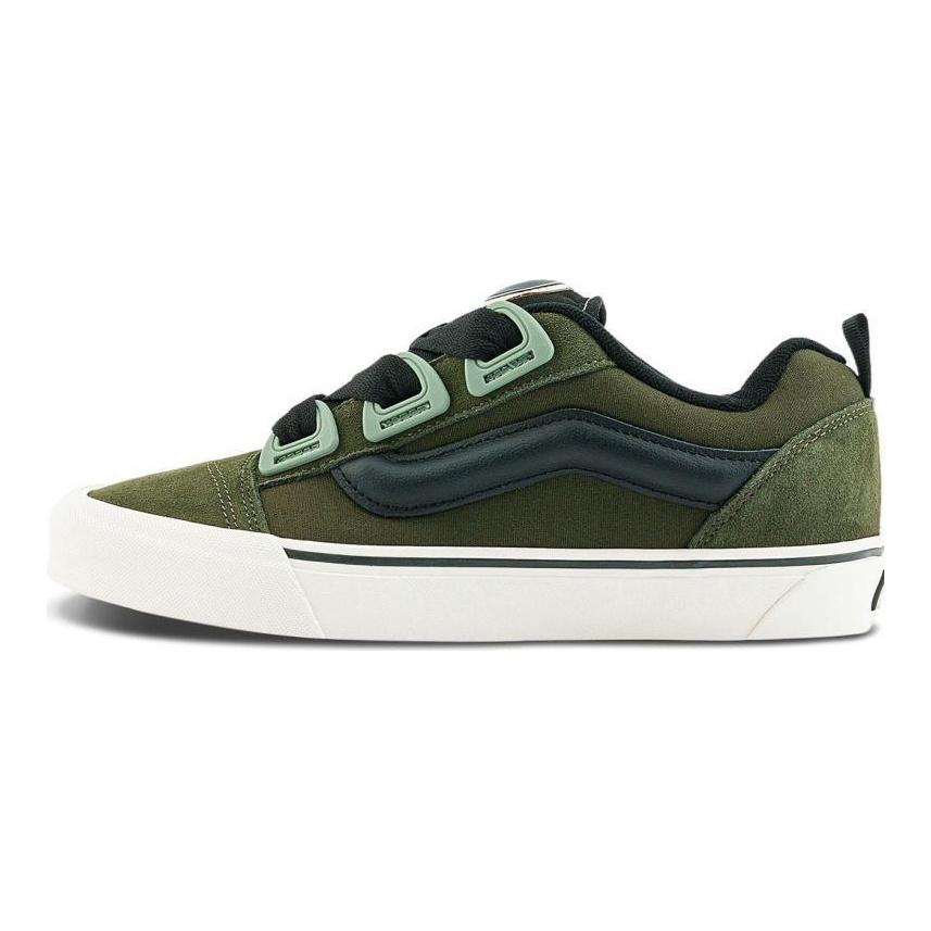 Vans Knu Skool Abrasion Resistant Low Top Casual Shoes Unisex Green Sneakers VN000CZU50K