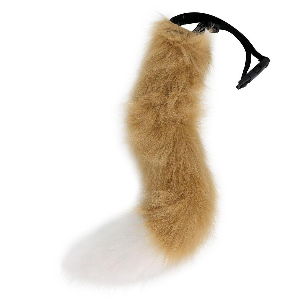 Halloween party plush animal tail cosplay costume with concave shape fox tail decoration