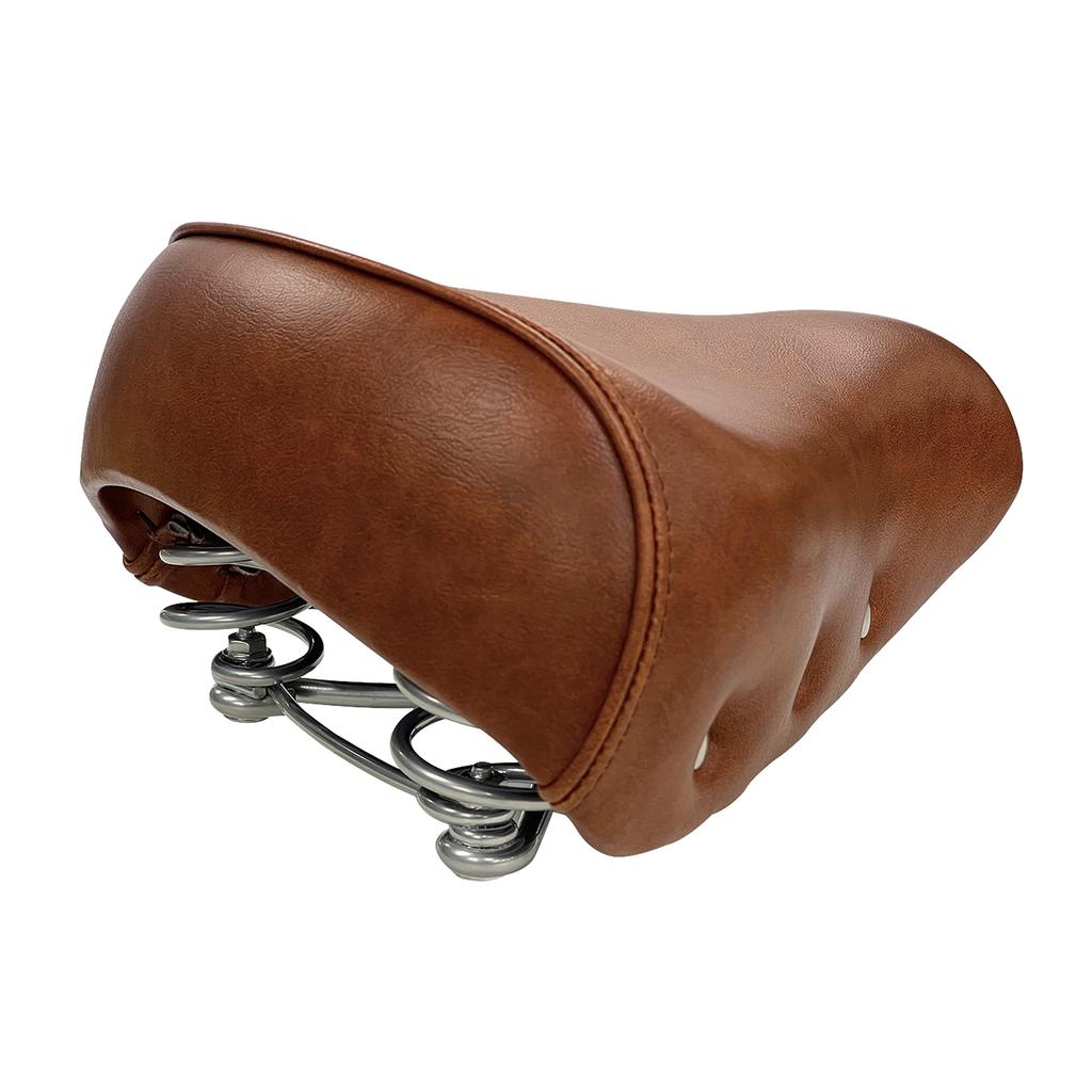 Noguchi Large Studded Terry Brown Saddle,