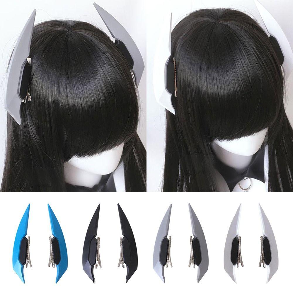 Devil Design Headwear Anime Inspired Mechanical Hairpin Gothic Hair Accessories Halloween Cosplay