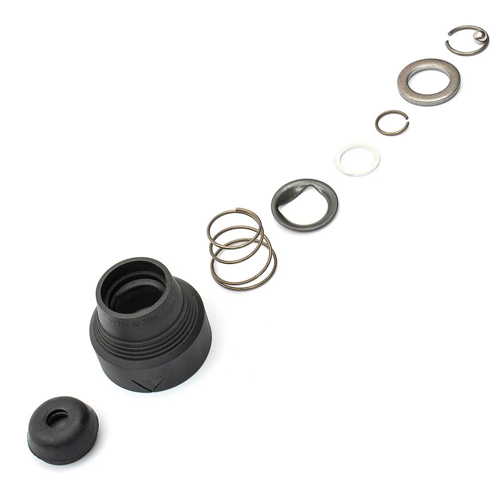 Capac Mandrin Burghiu Negru Nas Mandrină Bit Cauciuc SDS Nou