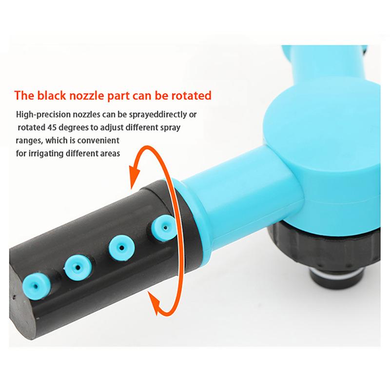 Garden Automatic Sprinkler Garden Watering Sprinkler 360 Degrees Rotating Water for Agricultural Irrigation Irrigation