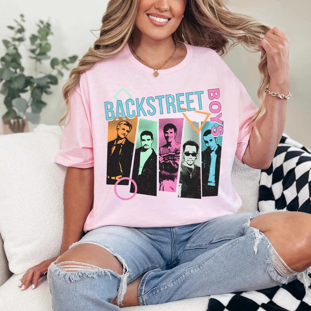 Backstreet Boyband Bsb Rock Shirt Vintage Pop Shirt Bring Memory Back Street Unisex Unisex Jungen Mädchen 7 T-Shirt Unisex