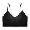 European & American Style Women's D Cup Spaghetti Strap Bandeau Bra - Strapless & Sporty