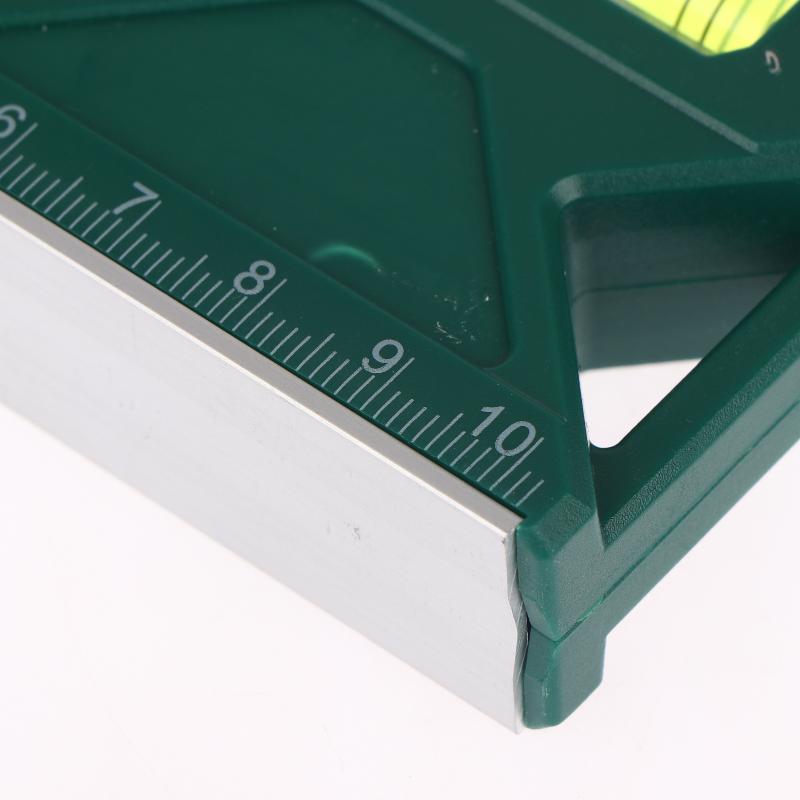1Pcs Home Portable Magnetic Level Gauge Mini Level Gauge High-Precision Horizontal Vertical Measure Metric Ruler Protractor
