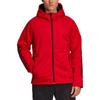Adidas Comfortable Casual Hooded Zip Cotton Jacket Men Jackets Red EH5107