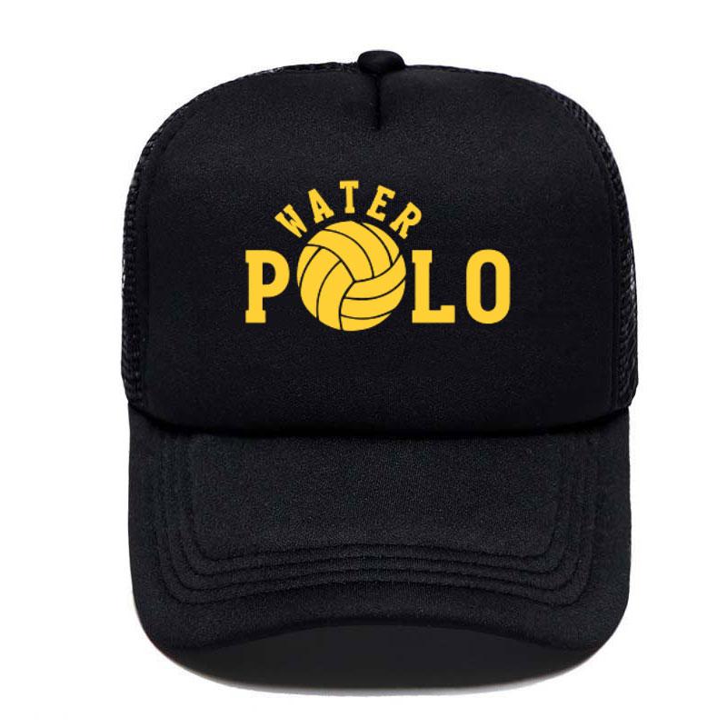 New Waterpolo Player Print Casual Women Unisex Unisex Summer Parentchild Hats Mesh Visor Outdoor Sun Hat