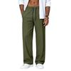 Men's Casual Quick Dry Lightweight Straight Leg Drawstring Pants Suitable for Commuting and Sports Activities with Comfortable Fit