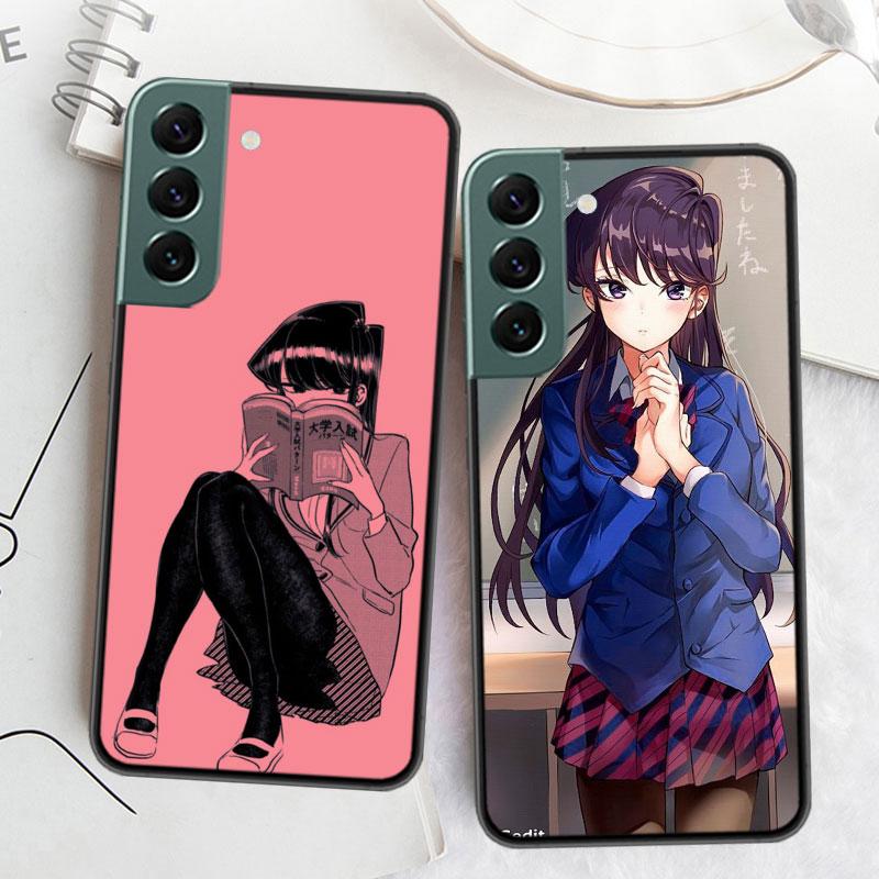 Anime Komi Shouko Cant Communicate Phone Case For Samsung Galaxy Note 20 Ultra 10 Lite 9 8 M11 M12 M21 M30S M31 M32 M51 M52 J8 J