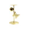 Wrought Iron Candle Holder Butterfly Decorative Candlestick Desktop Ornaments Wedding Candle Stand for Home Bedroom