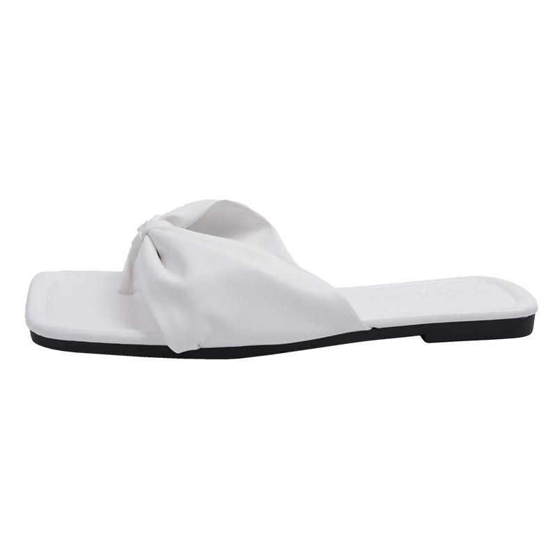 New Large-sized Flat-bottomed Slip-on Shoes for Women - Casual Cool Shoes 35 белый