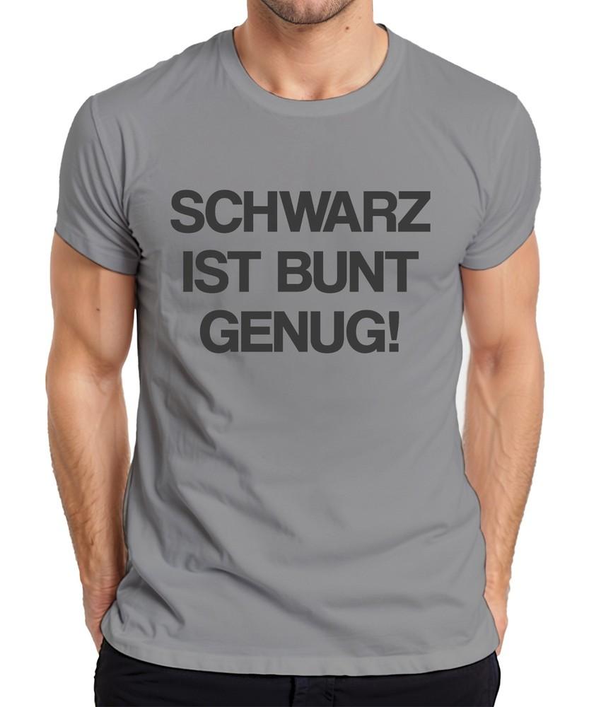 Black Is Colourful Enough Funny Saying Sarcasm Stateunisext Irony Unisexs Tshirt